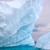 parmi les icebergs, vers Cuverville island