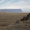 désert, vers l'hôtel Islandia